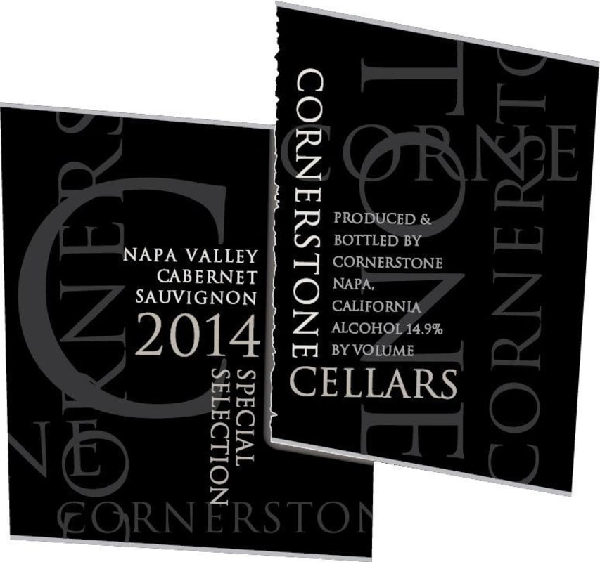 Cornerstone Cellars Special Selection Cabernet Sauvignon 2014 Front Label