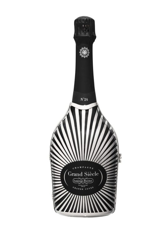 Laurent-Perrier Grand Siecle No. 24 Sun King Jacket Bottle in Gift Box Front Bottle Shot