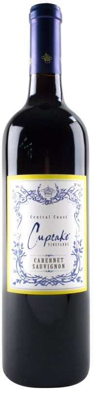 Cupcake Vineyards Cabernet Sauvignon 2015 Front Bottle Shot