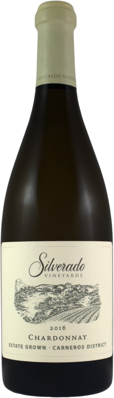Silverado Carneros Chardonnay 2016 Front Bottle Shot