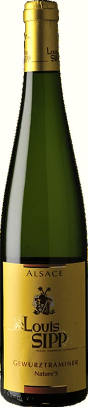 Louis Sipp Nature'S Gewurztraminer 2013 Front Bottle Shot