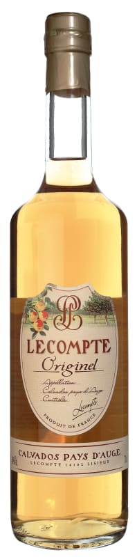 Lecompte Originel Calvados Front Bottle Shot