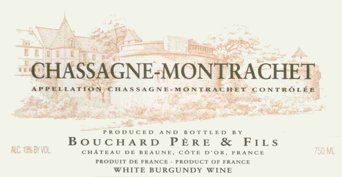 Bouchard Pere & Fils Chassagne-Montrachet 2005 Front Label