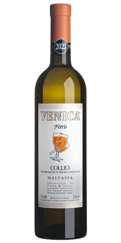 Venica & Venica Malvasia 2023 Front Bottle Shot