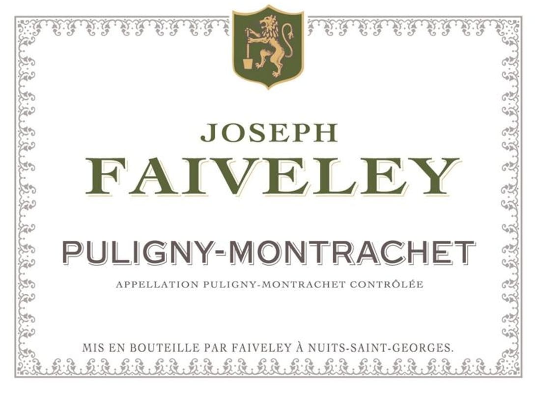 Faiveley Puligny-Montrachet 2012 Front Label