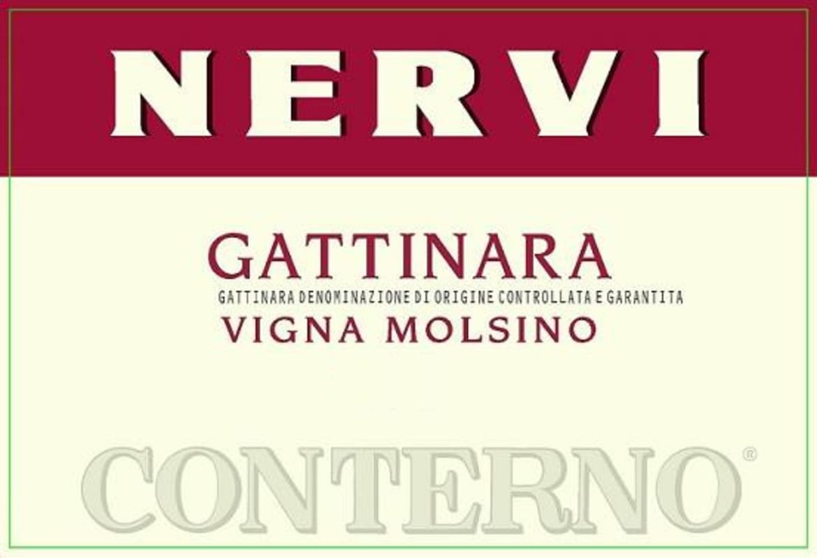 Nervi-Conterno Molsino Gattinara (1.5 Liter Magnum) 2018 Front Label