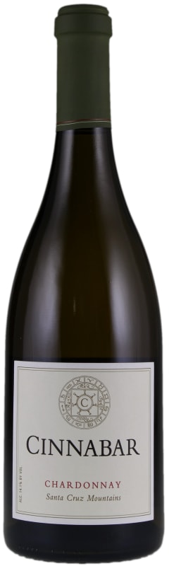 Cinnabar Santa Cruz Mountains Chardonnay 2016 Front Bottle Shot