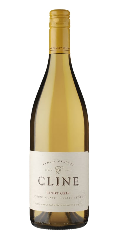 Cline Pinot Gris 2018 Front Bottle Shot