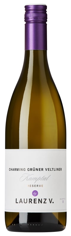 Laurenz V Charming Reserve Gruner Veltliner 2017 Front Bottle Shot