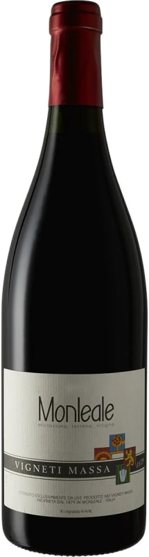 Vigneti Massa Monleale Barbera 2015 Front Bottle Shot