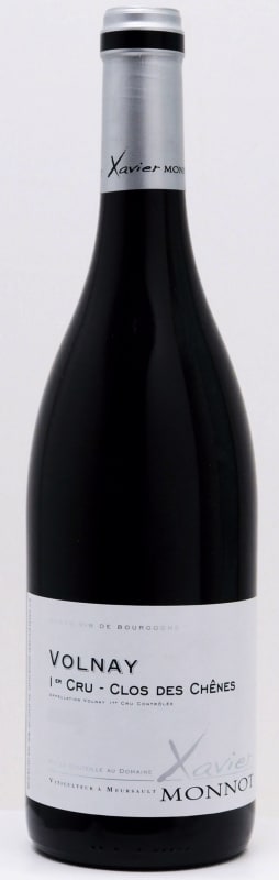 Xavier Monnot Volnay Clos des Chenes Premier Cru 2015 Front Bottle Shot