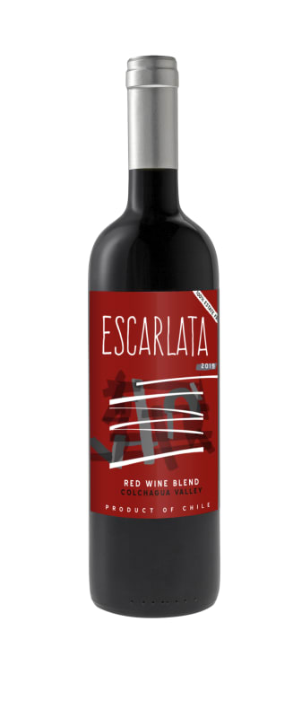 Escarlata Red Blend 2019 Front Bottle Shot