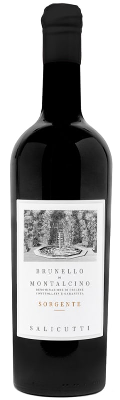 Salicutti Brunello di Montalcino Sorgente 2020 Front Bottle Shot