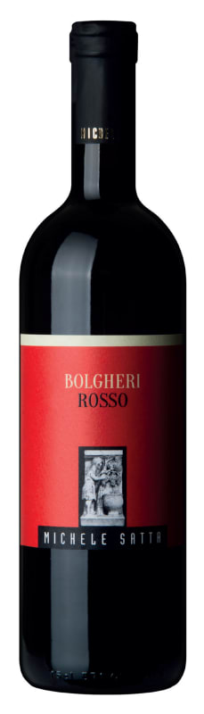 Michele Satta Bolgheri Rosso 2019 Front Bottle Shot