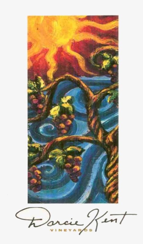 Darcie Kent Merlot 2001 Front Label