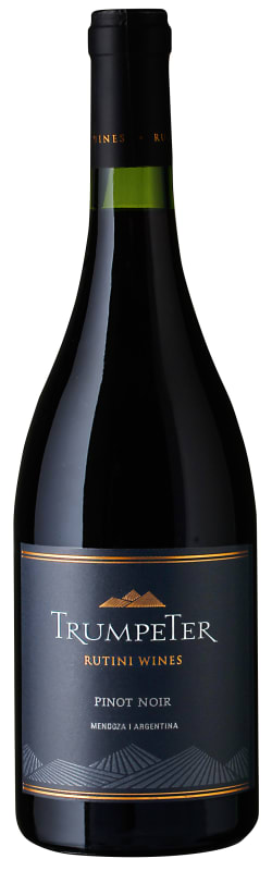 Rutini Trumpeter Pinot Noir 2019 Front Bottle Shot