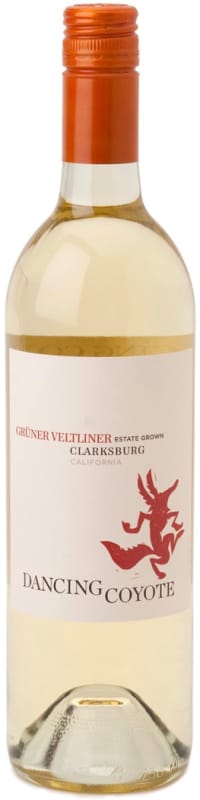 Dancing Coyote Gruner Veltliner 2017 Front Bottle Shot