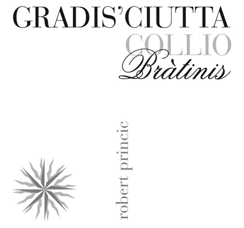 Gradis'ciutta Bratinis Bianco 2015 Front Label