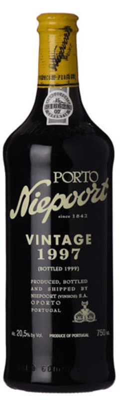 Niepoort Vintage Port 1997 Front Bottle Shot