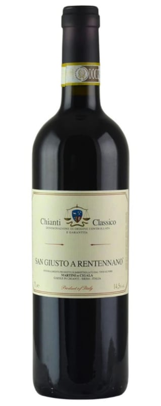 San Giusto a Rentennano Chianti Classico 2016 Front Bottle Shot
