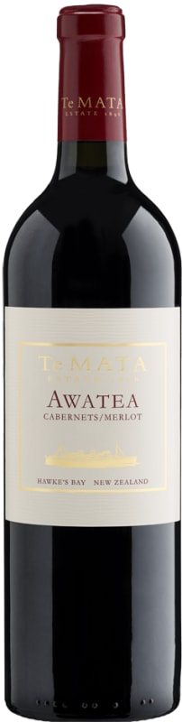 Te Mata Awatea Cabernets-Merlot 2018 Front Bottle Shot