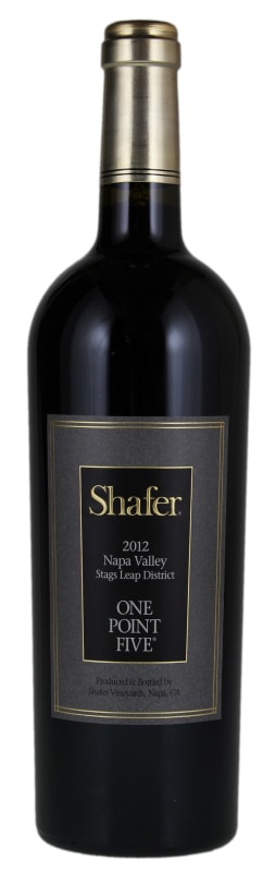 Shafer One Point Five Cabernet Sauvignon 2012 Front Bottle Shot