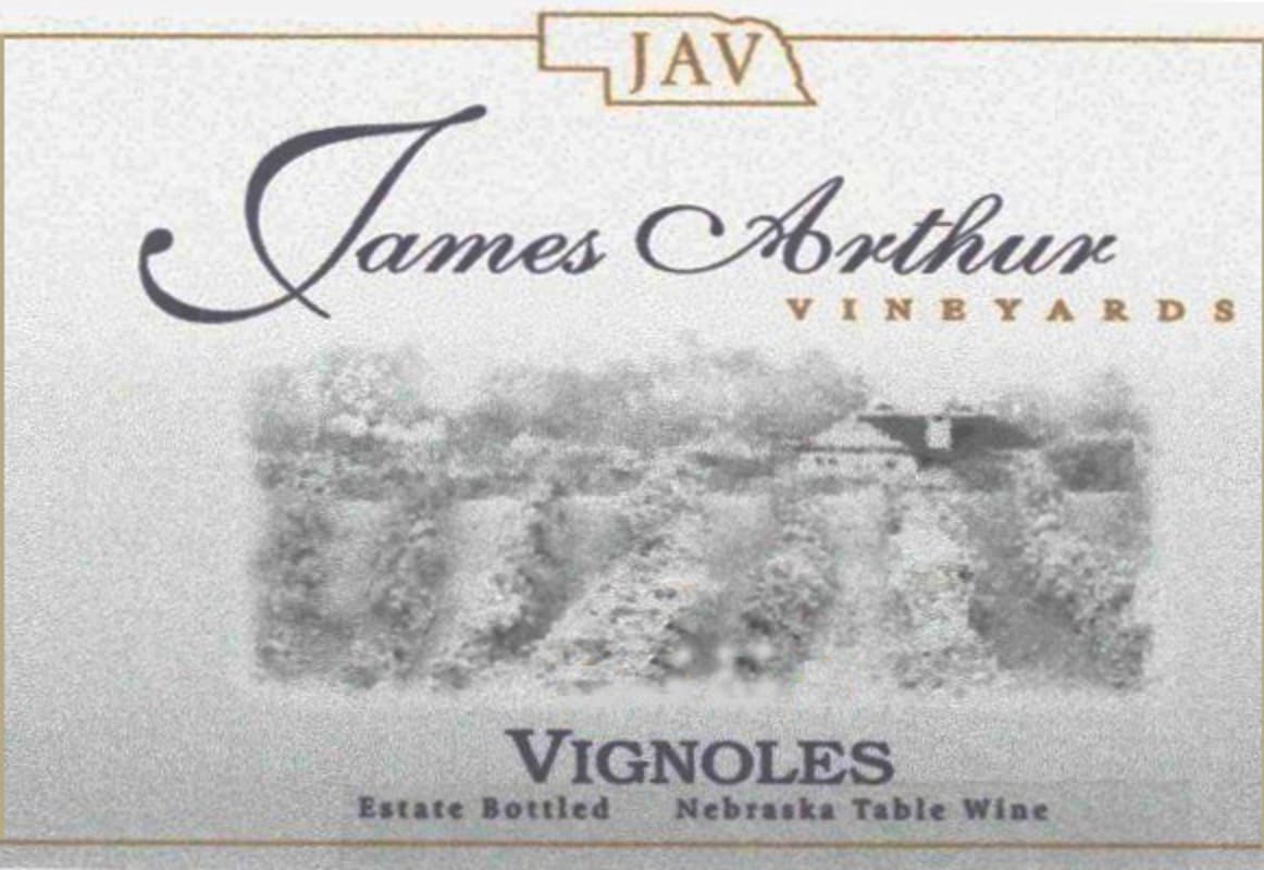 James Arthur Vineyards Vignoles 2013 Front Label