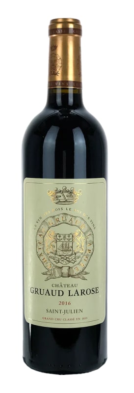 Chateau Gruaud Larose 2016 Front Bottle Shot