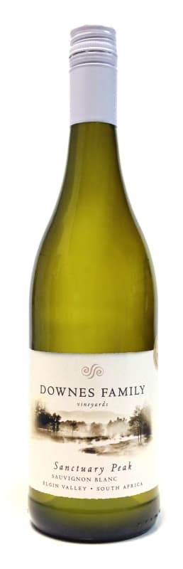 Downes Family Vineyards Sanctuary Peak Sauvignon Blanc 2016 Front Bottle Shot