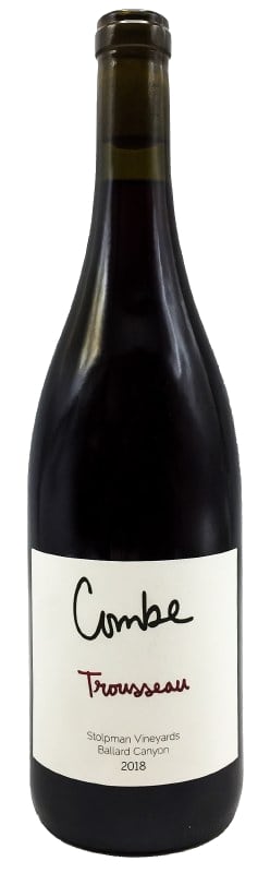 Stolpman Vineyards Combe Trousseau 2018 Front Bottle Shot