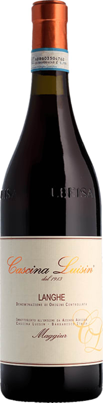 Cascina Luisin Maggiur Langhe Nebbiolo 2019 Front Bottle Shot