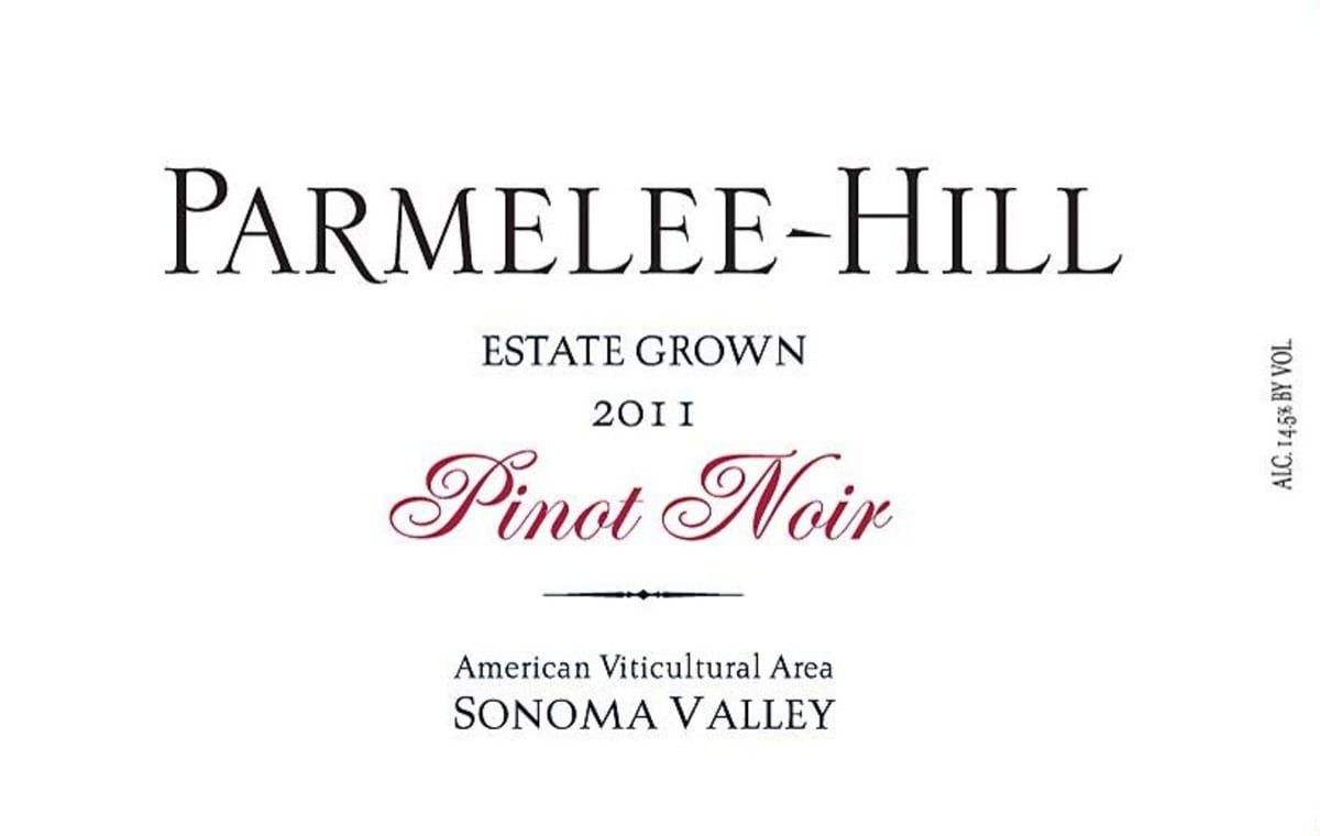 Parmelee Hill Wines & Vineyards Pinot Noir 2011 Front Label
