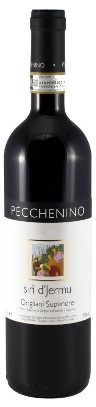 Pecchenino Siri d'Jermu Dogliani Superiore Dolcetto 2019 Front Bottle Shot
