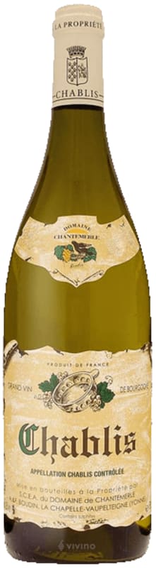 Domaine de Chantemerle Chablis 2017 Front Bottle Shot