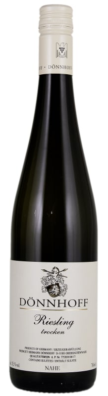 Donnhoff Nahe Estate Riesling Trocken 2019 Front Bottle Shot