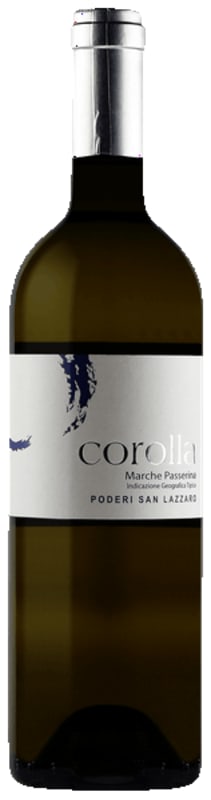 Poderi San Lazzaro Marche Passerina Corolla 2022 Front Bottle Shot