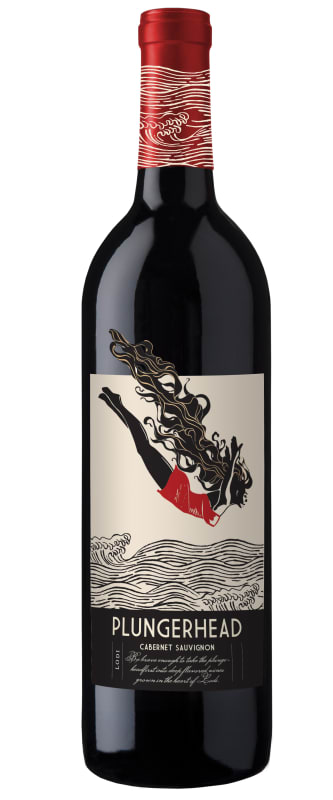 Plungerhead Lodi Cabernet Sauvignon 2020 Front Bottle Shot