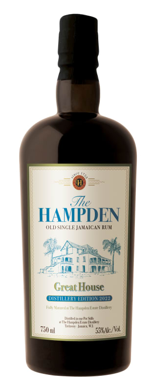 Hampden Estate Great House Rum (2022 Edition) Front Bottle Shot