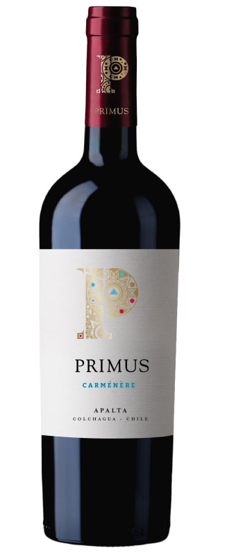Primus Carmenere 2018 Front Bottle Shot
