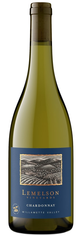 Lemelson Chardonnay 2023 Front Bottle Shot