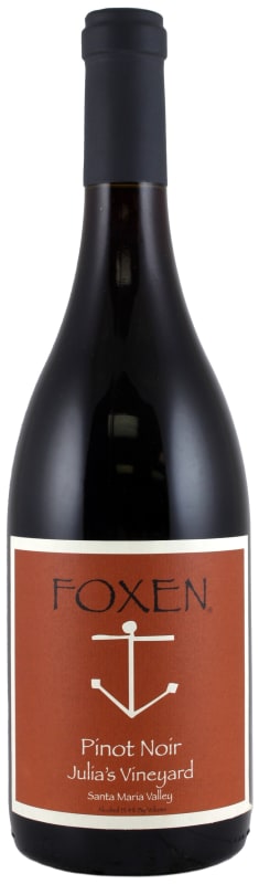 Foxen Julia's Vineyard Pinot Noir 2021 Front Bottle Shot
