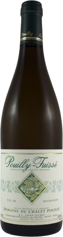 Chalet Pouilly Pouilly-Fuisse 2017 Front Bottle Shot