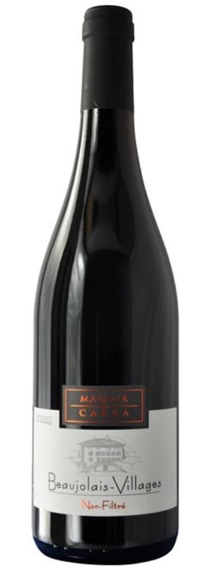 Manoir du Carra Beaujolais Villages 2020 Front Bottle Shot