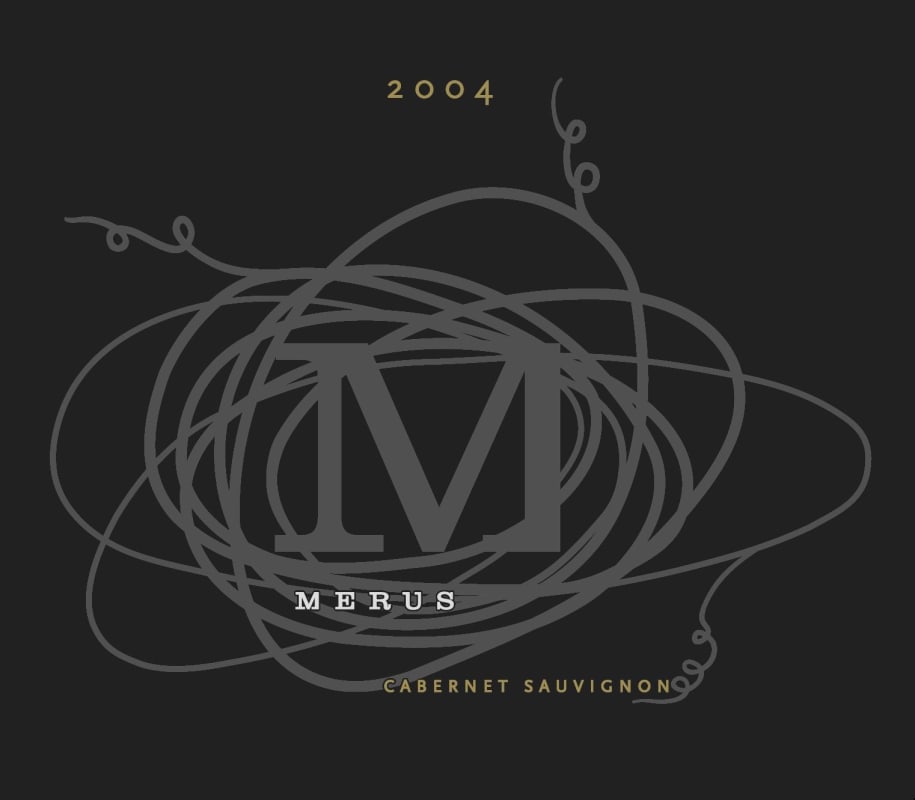Merus Cabernet Sauvignon 2004 Front Label