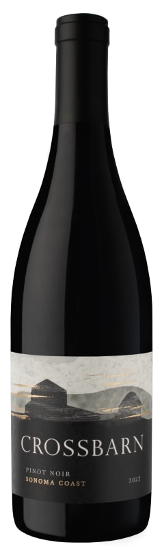 Crossbarn by Paul Hobbs Sonoma Coast Pinot Noir 2022 Front Bottle Shot