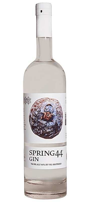 Spring 44 Gin Front Bottle Shot