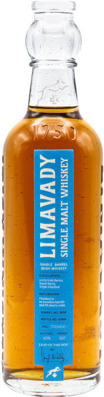 Limavady Single Barrel Irish Whiskey (700ML) Front Bottle Shot