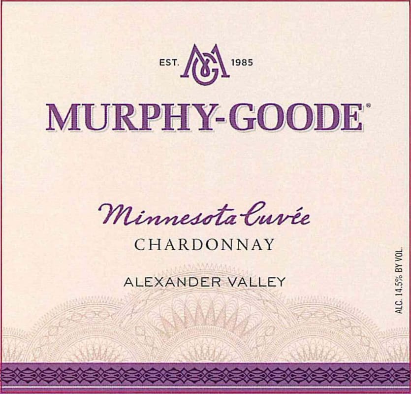 Murphy-Goode Minnesota Cuvee Chardonnay 2014 Front Label