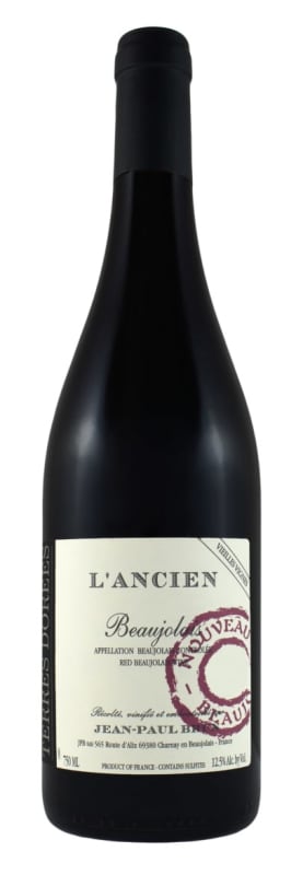 Jean-Paul Brun Domaine des Terres Dorees Beaujolais Nouveau L'Ancien Vieilles Vignes 2025 Front Bottle Shot