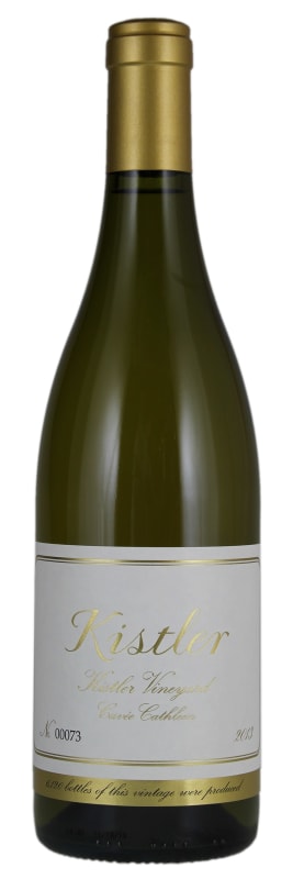 Kistler Vineyards Cuvee Cathleen Chardonnay 2013 Front Bottle Shot